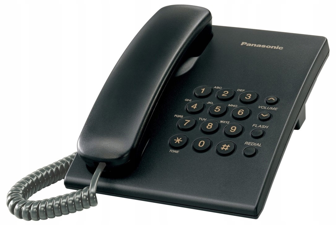 Káblový telefón Panasonic KX-TS500PDB
